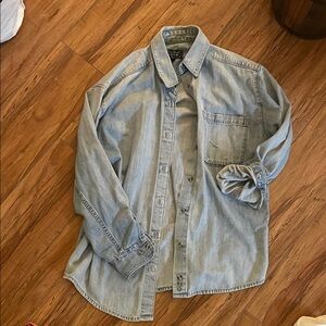 Light Blue Denim Shirt
